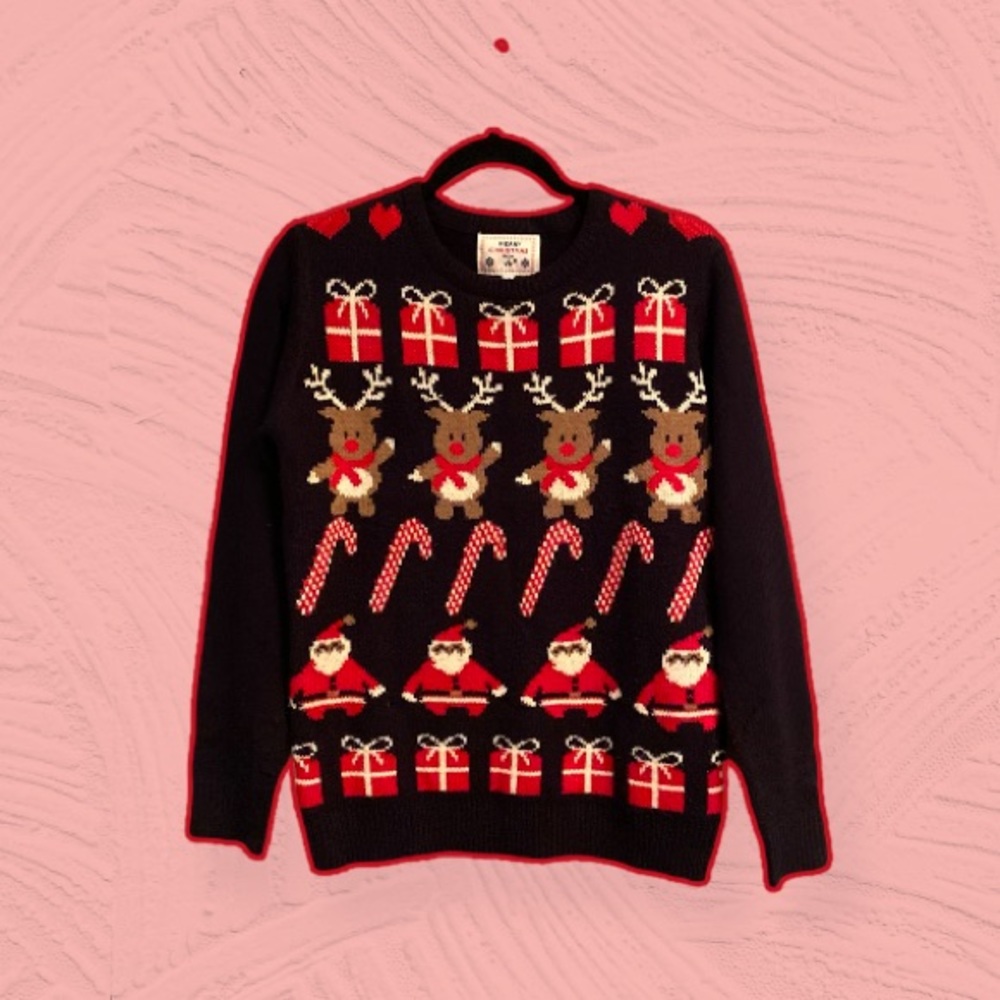 V28 Ugly Christmas Sweater, Size Small